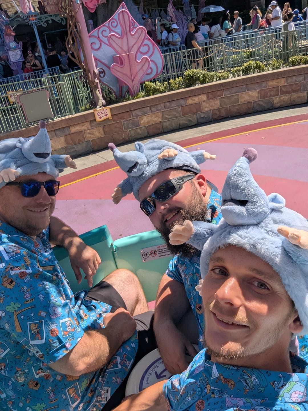 Customer photo review of Disney's A Goofy Movie "Lester's Possum Pal" – Plush Hat
