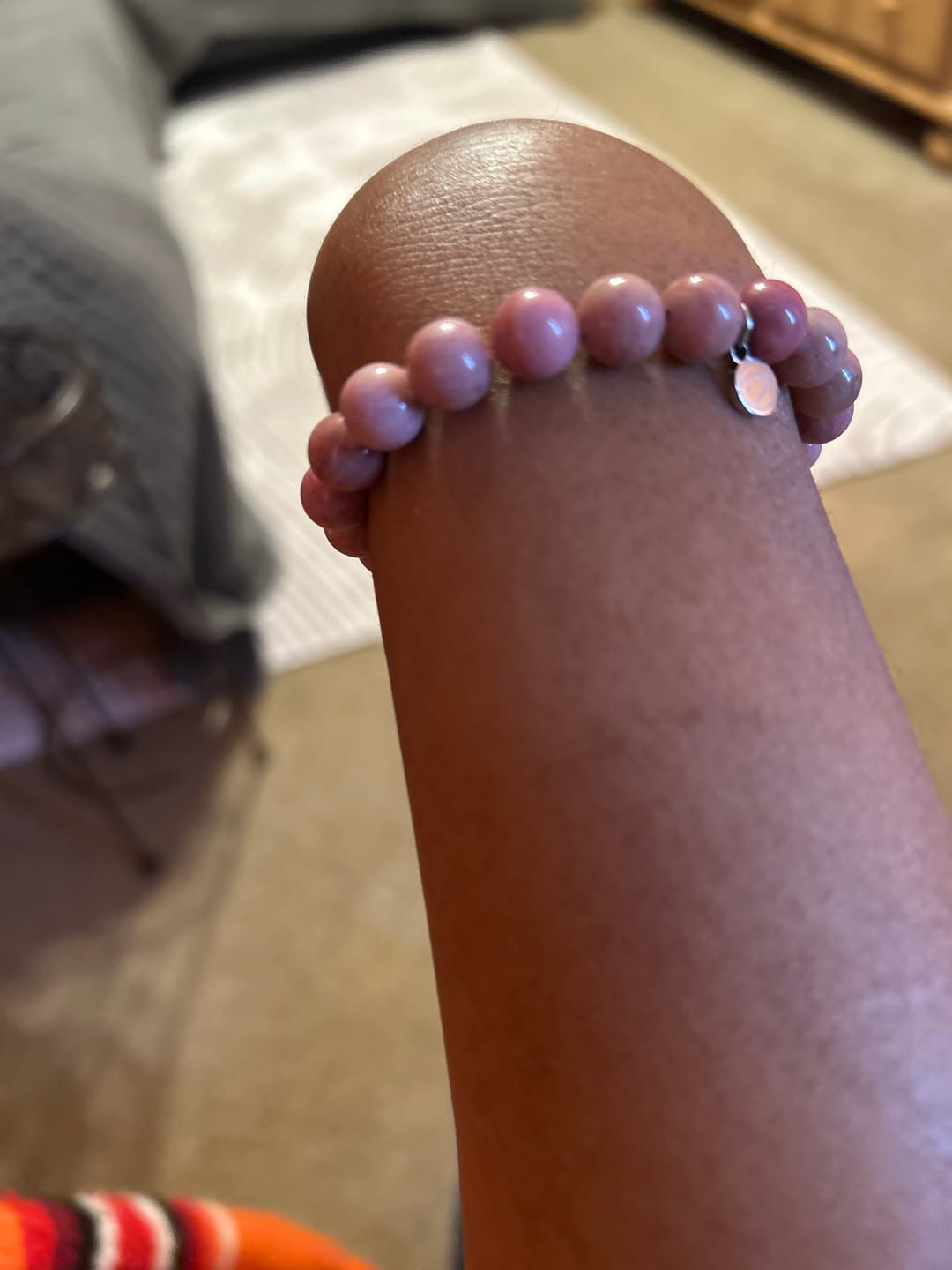Customer photo review of Rhodonite Bracelet