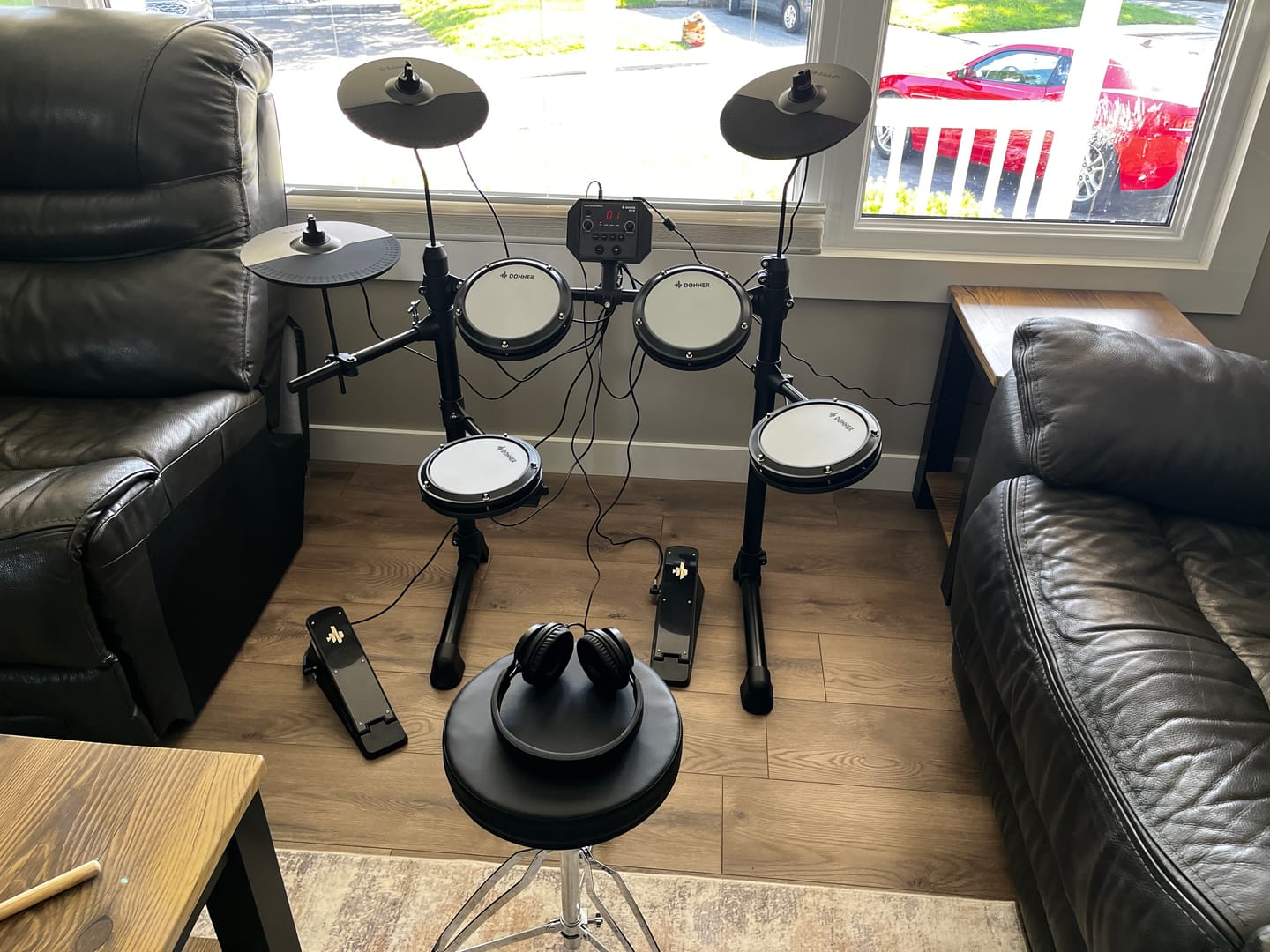 Customer photo review of Donner DED-80 Budget Electronic Drum Kit