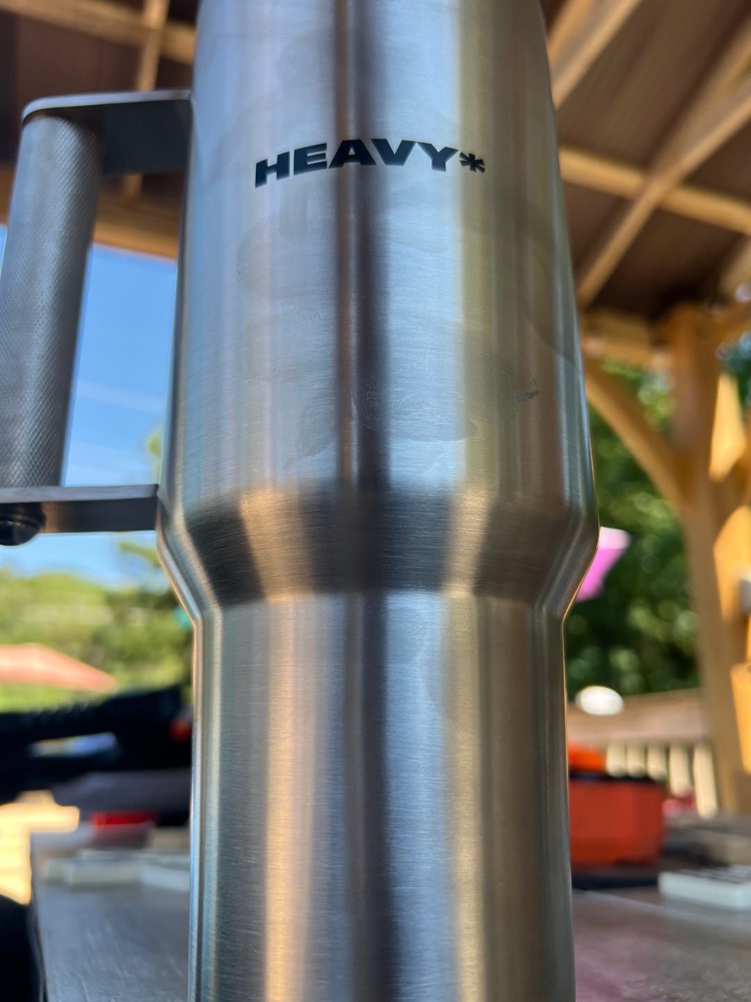Customer photo review of HEAVY* Tumbler