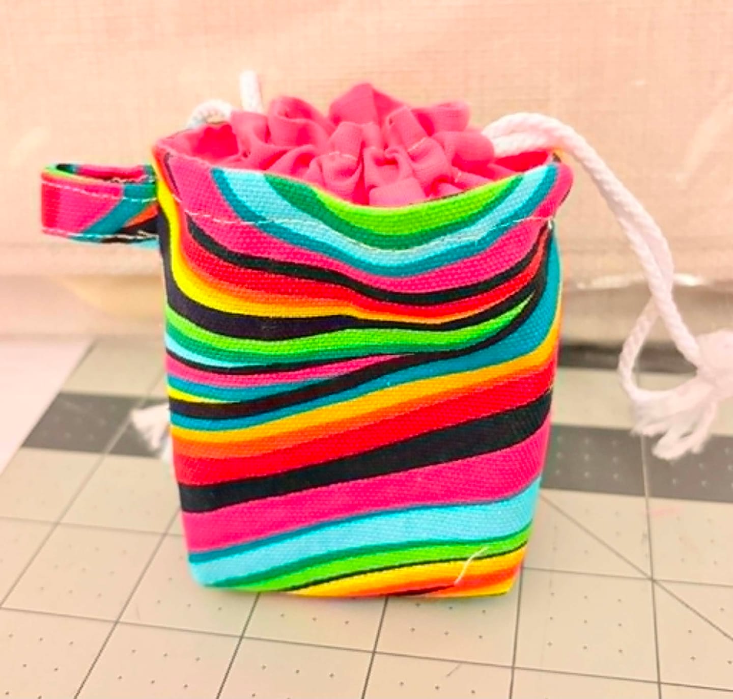 Customer photo review of Teacup Pouch Pattern