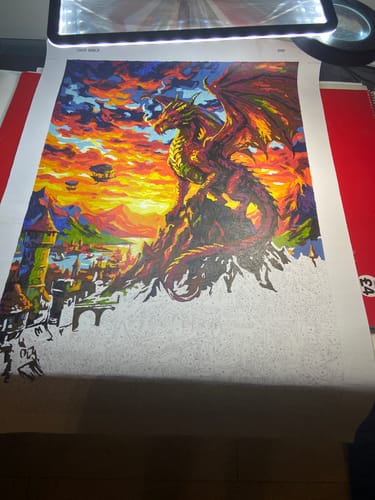 Customer photo review of Dragon Over Dawnkeep