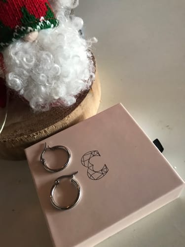 Customer photo review of Pendientes Aros