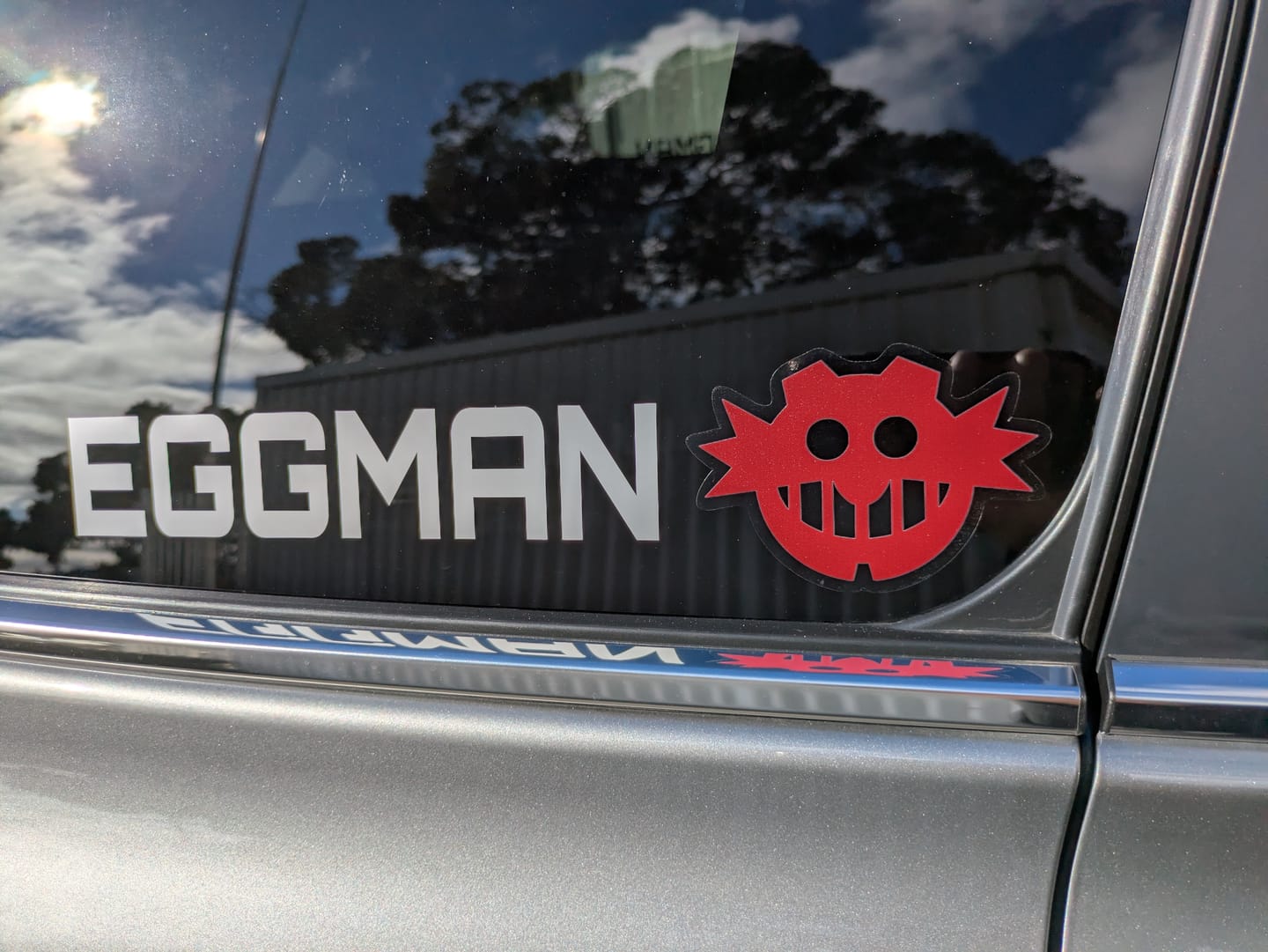 Customer photo review of Custom Text Decal (20cm)