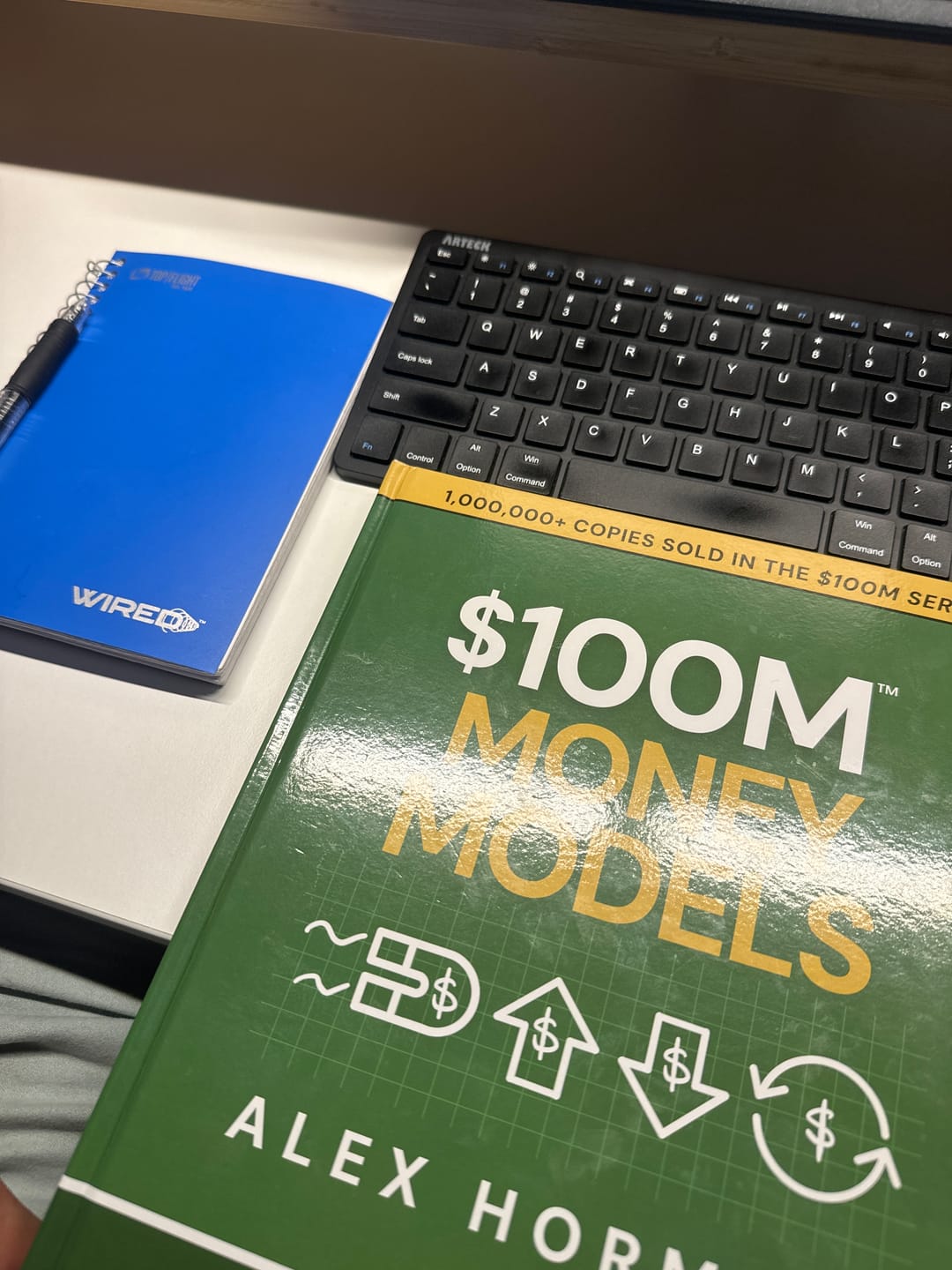 Customer photo review of $100M Money Models: How To Make Money (Hardcover)
