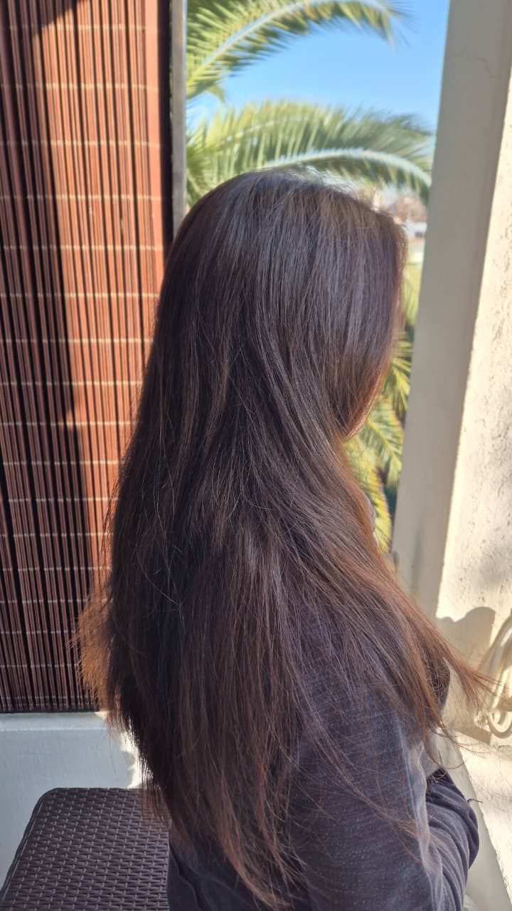 Customer photo review of Tinte 100% Natural - Castaño