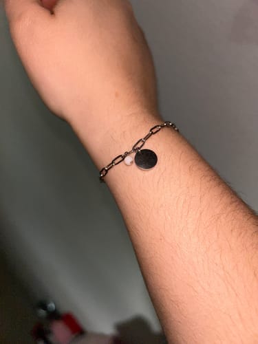 Customer photo review of Pulsera Círculo Inicial