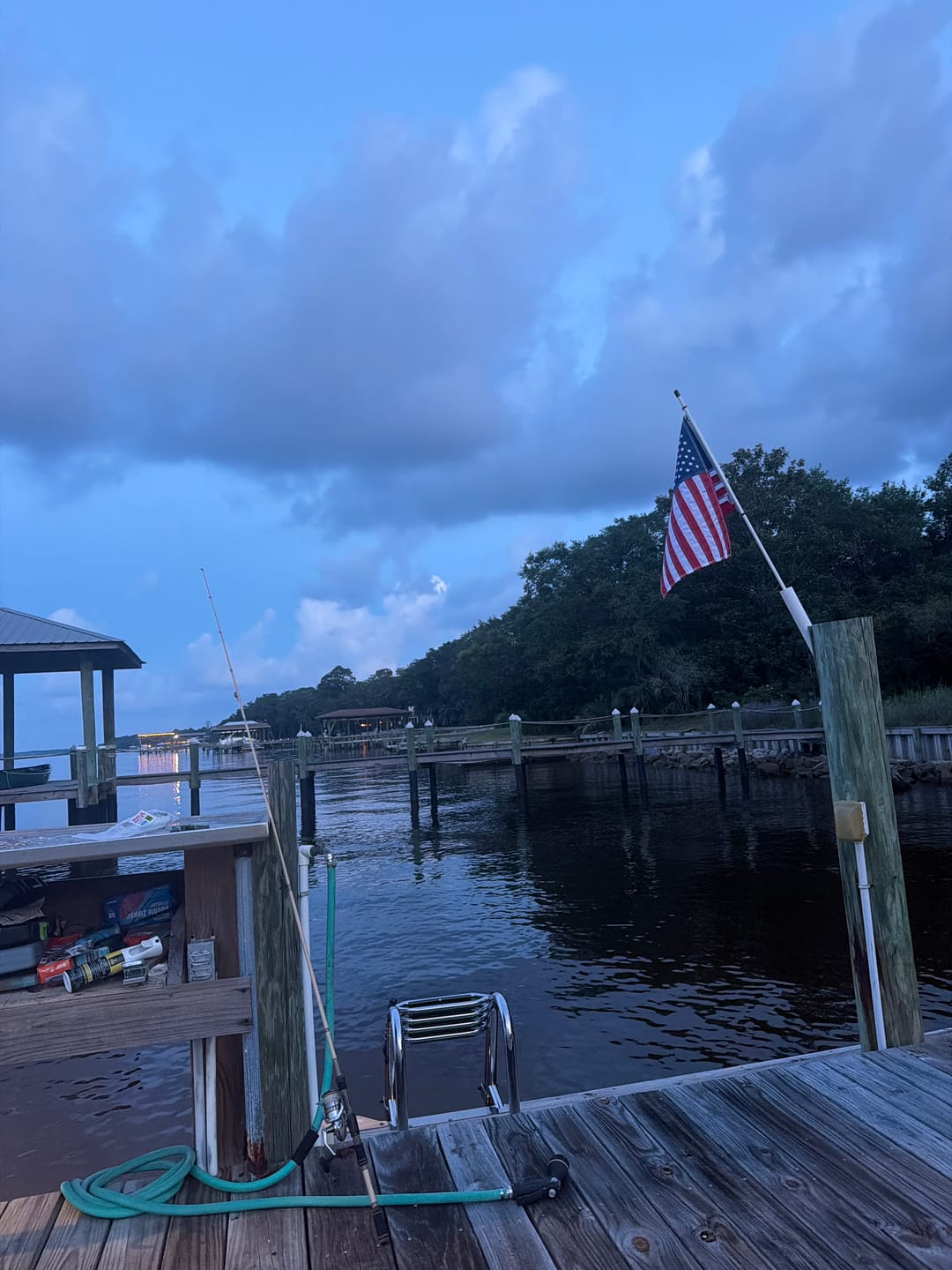 Customer photo review of 16" x 24" Boat Flag Set