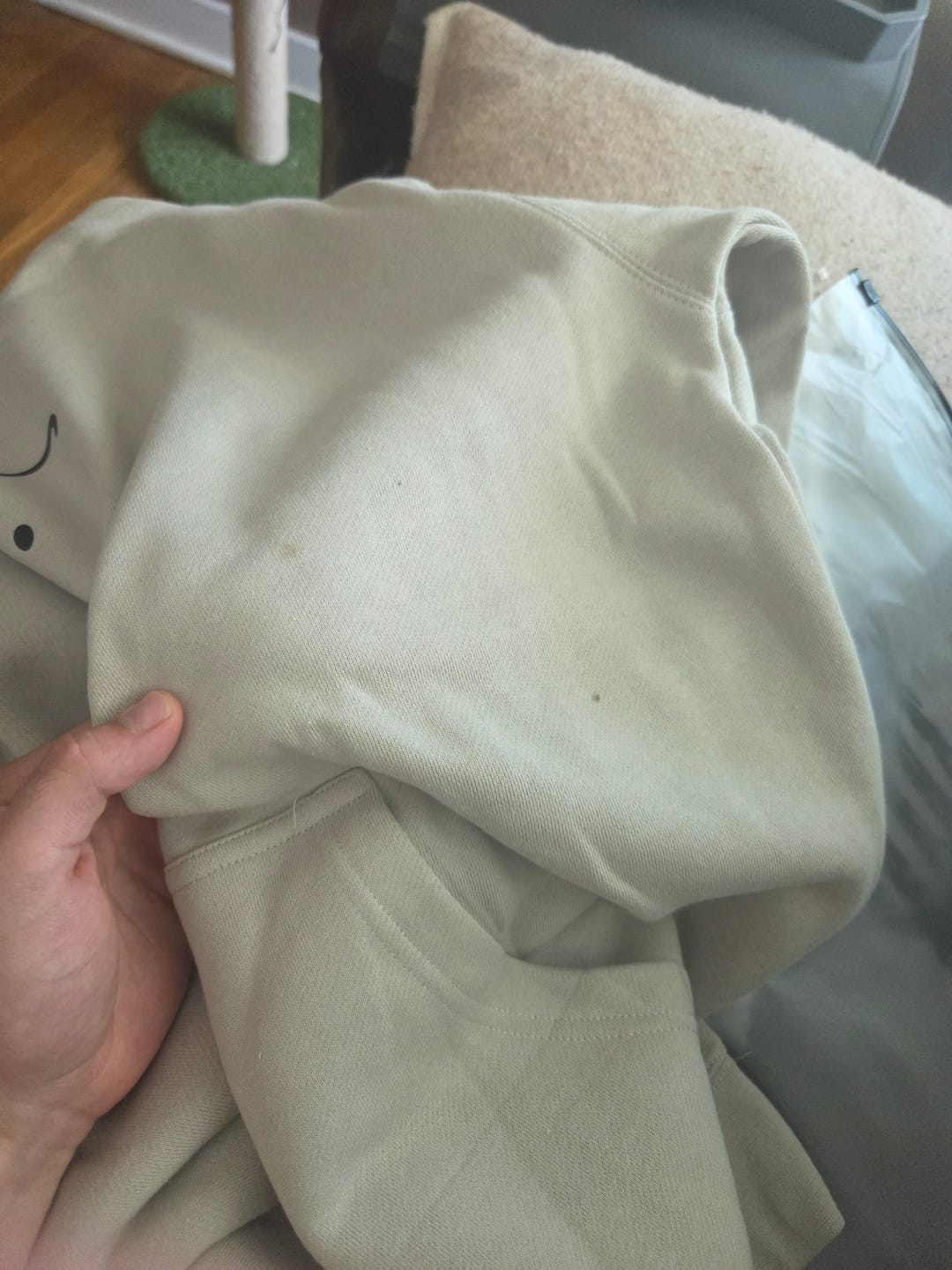 Customer photo review of Faith Cross Hoodie
