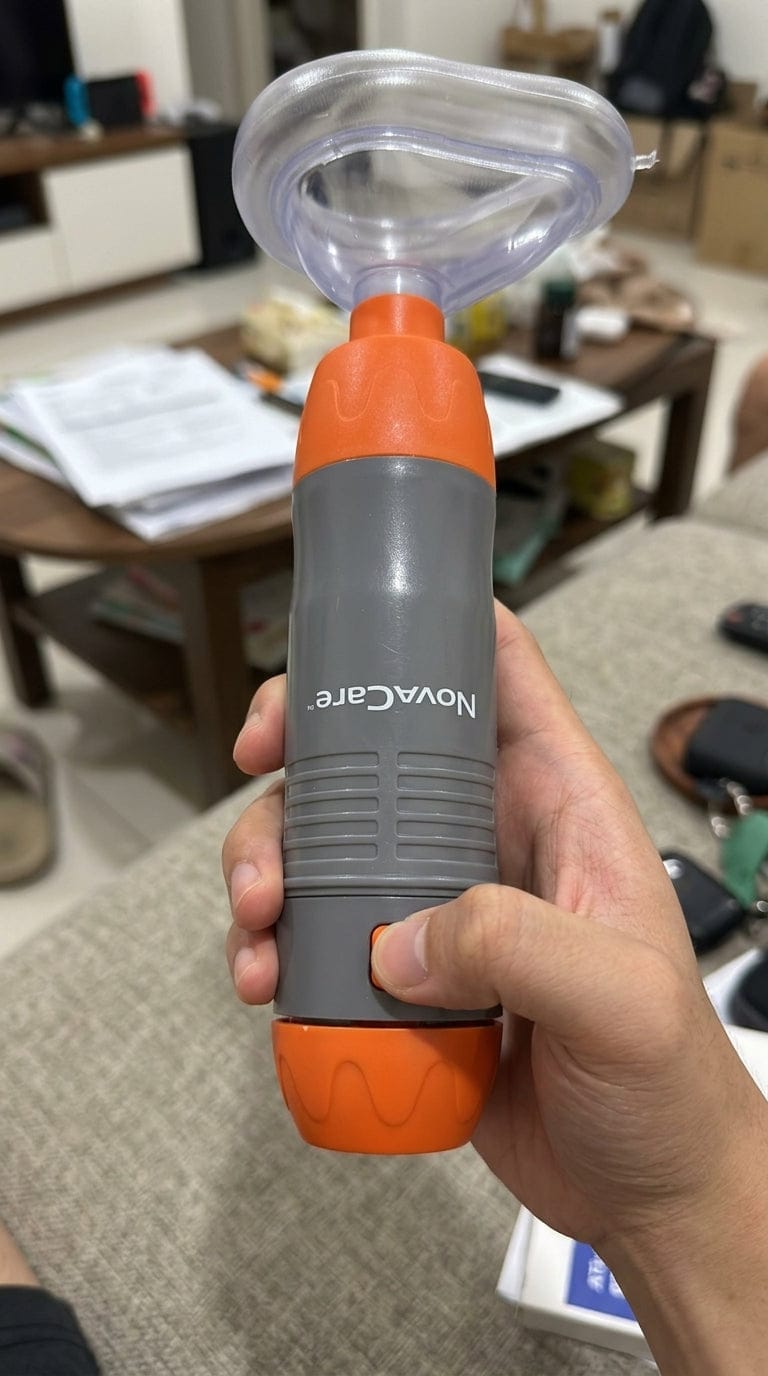 Customer photo review of NovaCare™ Dispositivo Antiatragantamiento de Un Solo Botón
