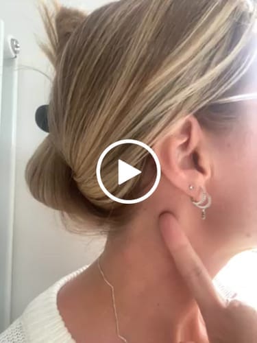 Customer photo review of Pendientes Galaxia