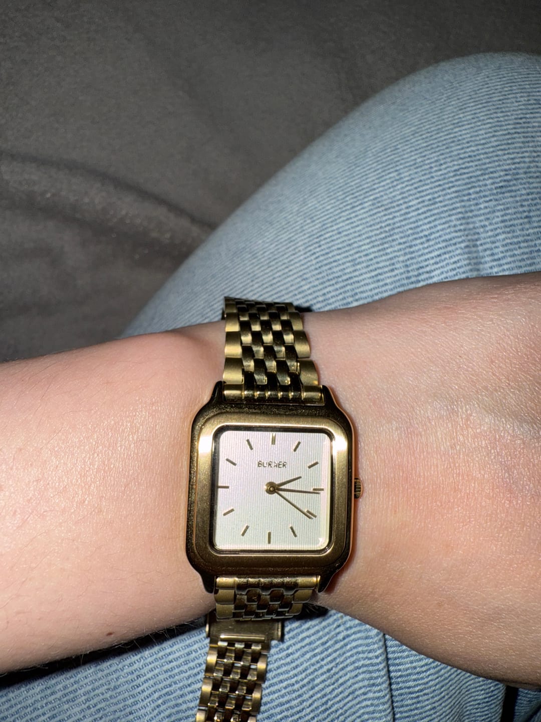 Customer photo review of Macy Gold White