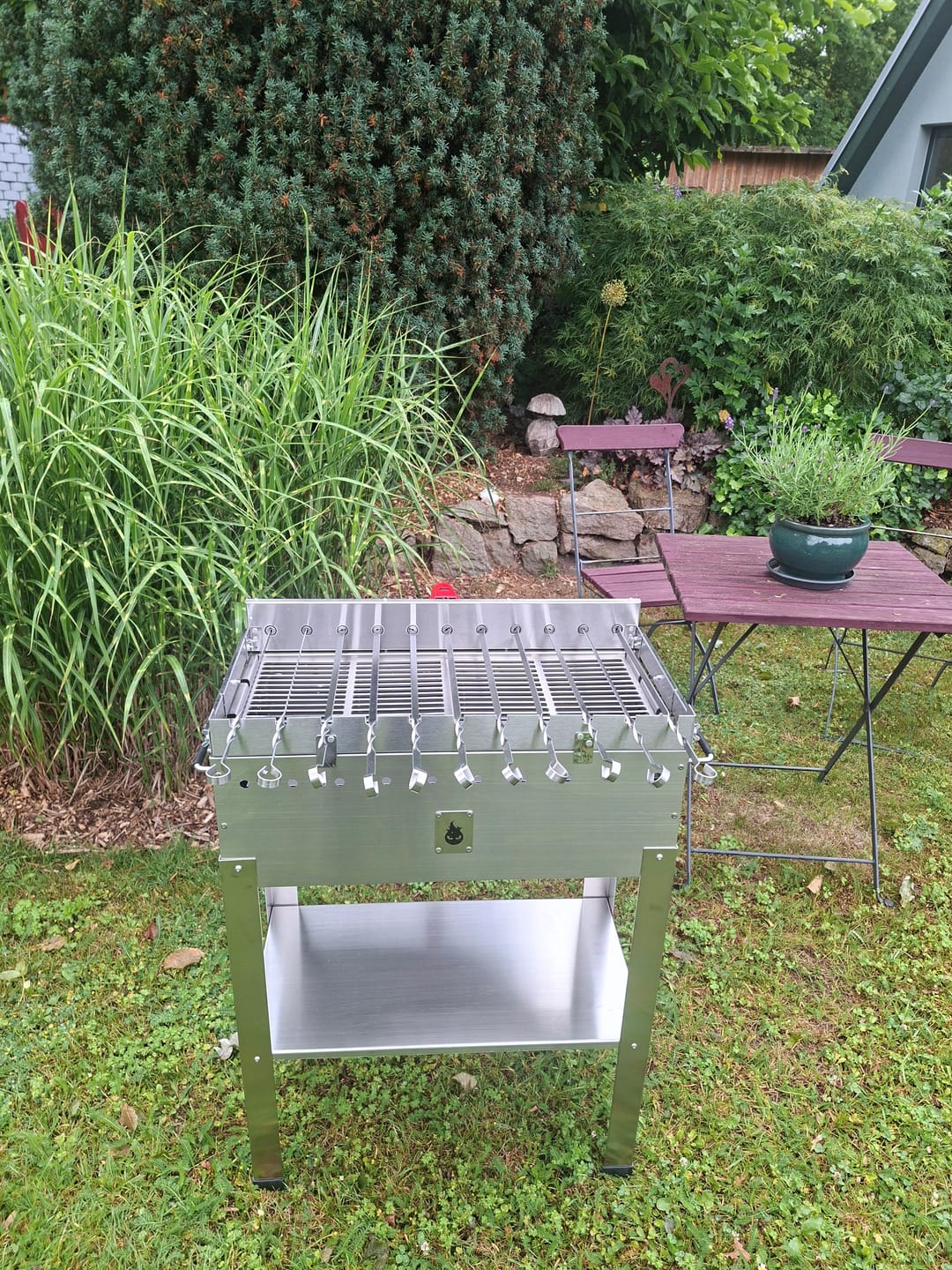 Customer photo review of Der neue Big Gerd by Aganjok –  Edelstahl-Mangal Grill