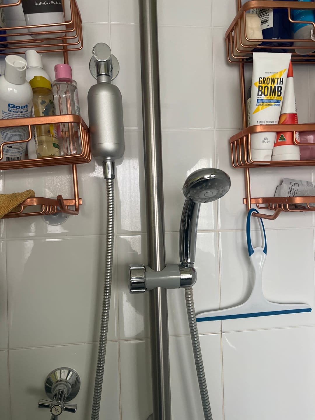 Customer photo review of EcoPure™ Glow KDF55 Shower Replacement Filters
