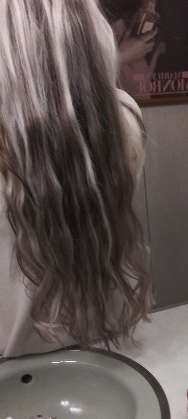 Customer photo review of Volumizing Shampoo Bar – Fine & Flat Hair | VIORI