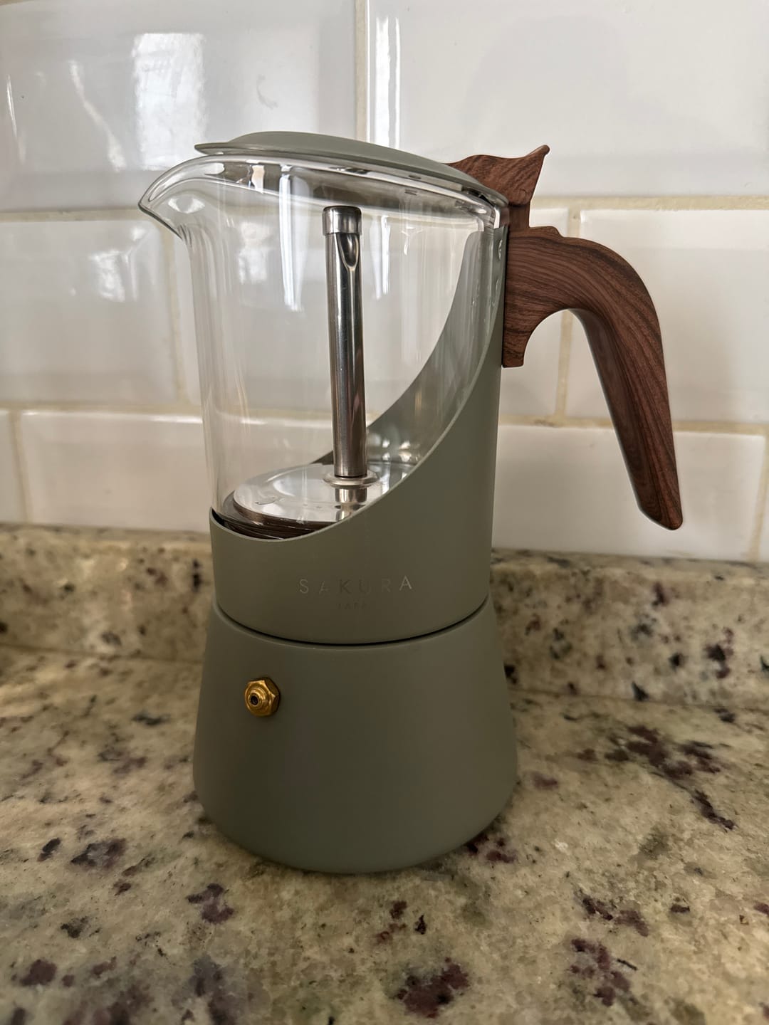Customer photo review of Cafetera Moka Sakura Nordik