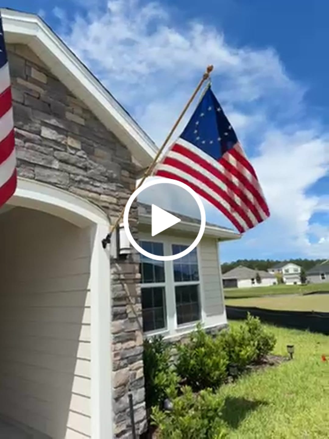 Customer video review of 3' x 5' Betsy Ross Flag Set