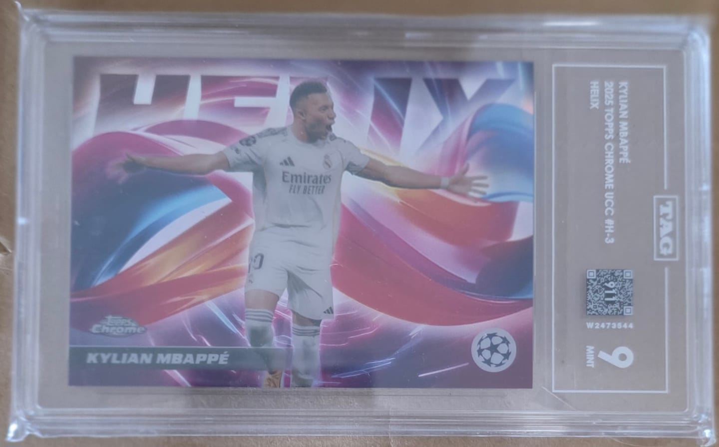 Customer photo review of TAG Custom Card | Portrait Prism / Mystery Holographic