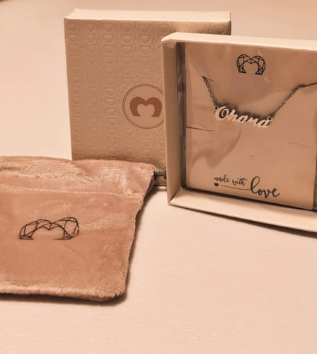 Customer photo review of Cajita Joyas - Nude Beige