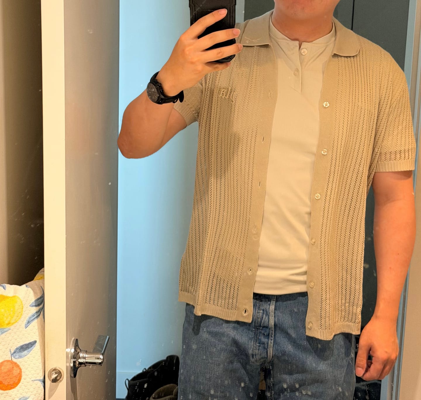 Customer photo review of 4056 - Beach Club Button Ups