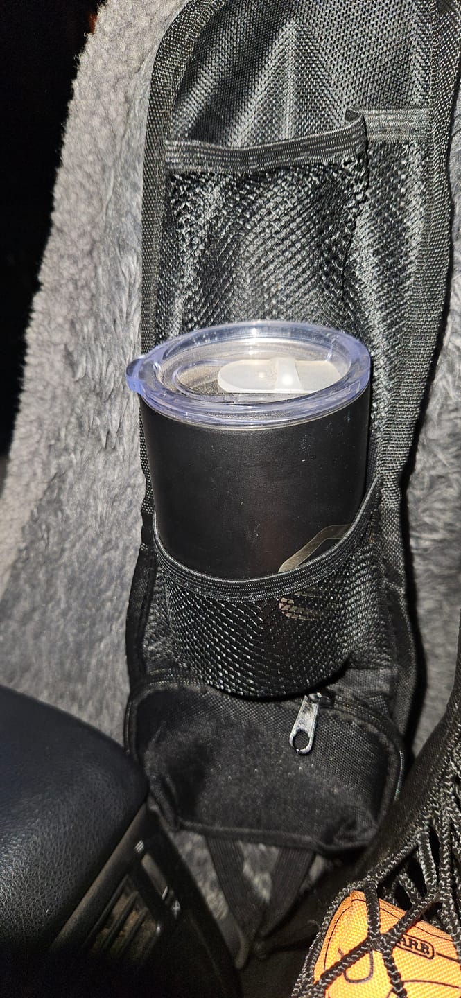 Customer photo review of Kanga Kargo™ Seat Storage