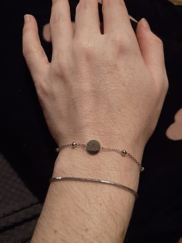 Customer photo review of Pulsera Círculo Inicial