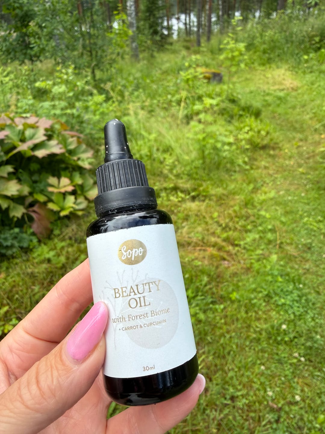 Customer photo review of Metsäbiomi Kauneusöljy
