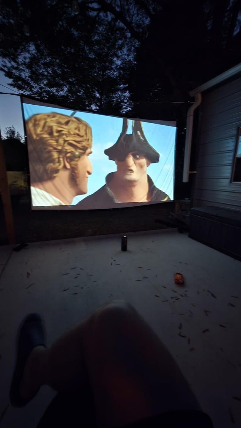 Customer photo review of VisionBeam S29 – Home Theater Projector with 4K Support and Auto Focus for Flexible Entertainment at Home