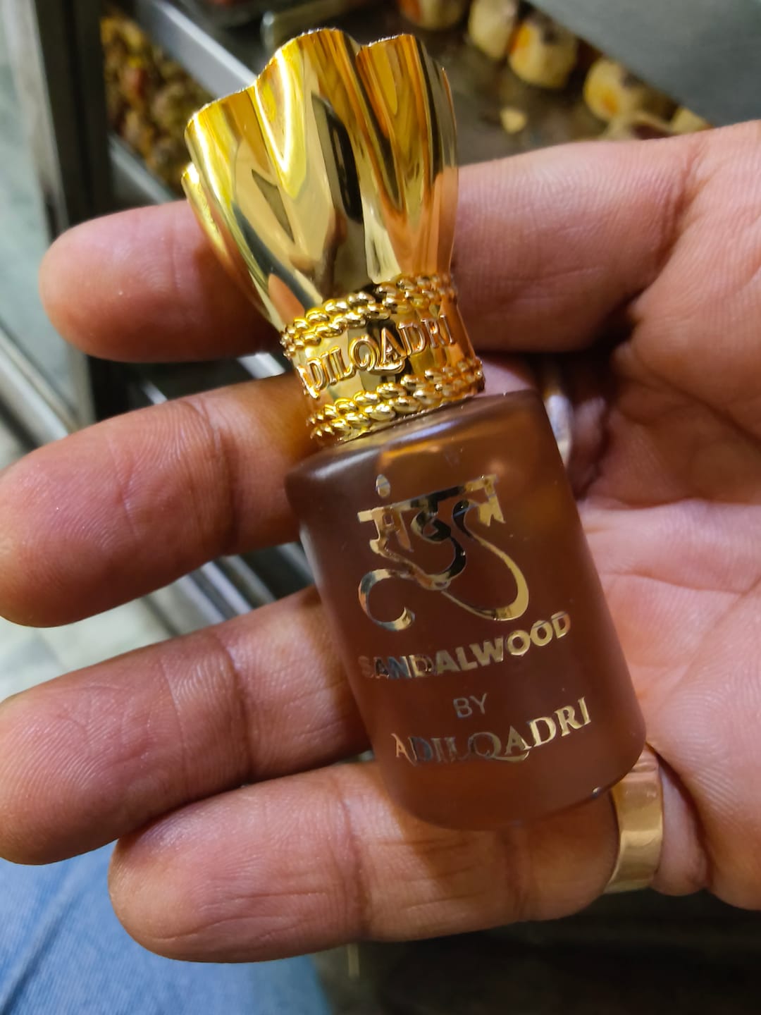 Customer photo review of Sandal (Chandan) Luxury Attar Perfume 5.5 ML