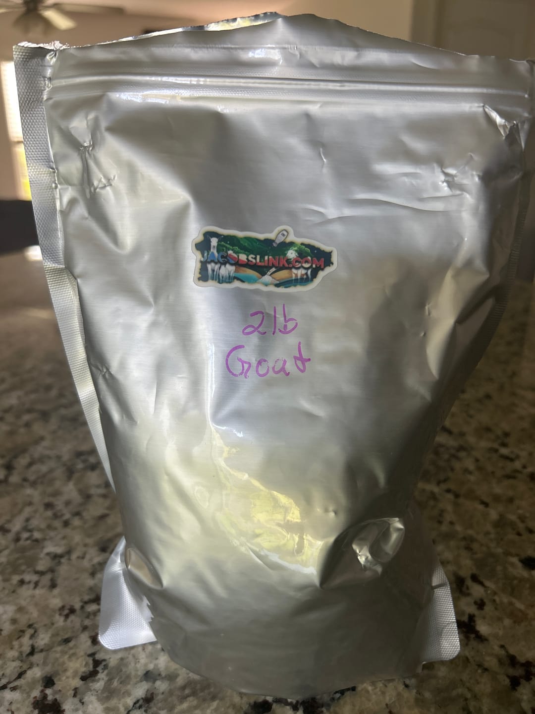 Customer photo review of Organic Goat Milk Powder