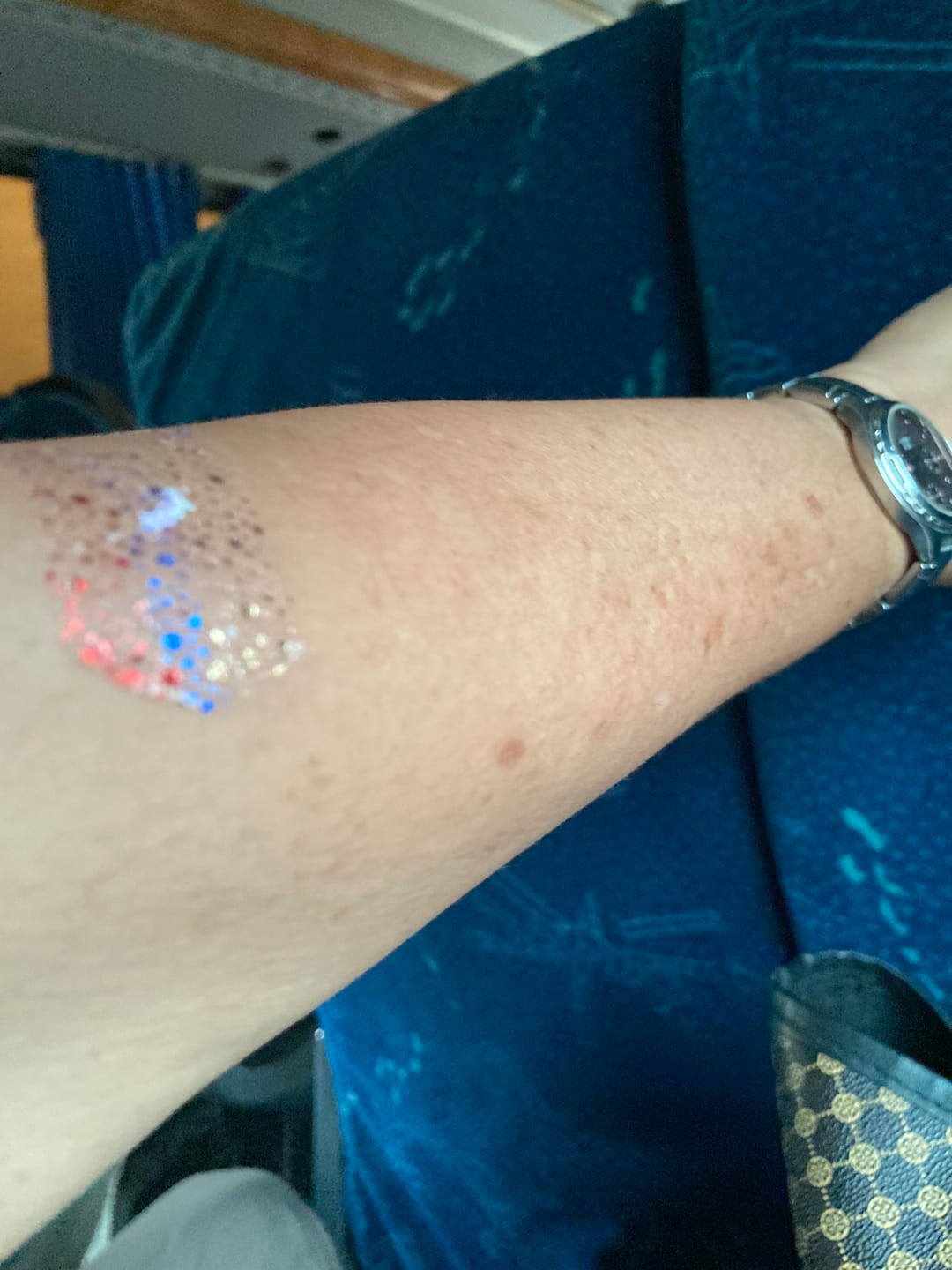 Customer photo review of PRE-VENTA Stickers Temporales para Apoyar la Tricolor - Nipskin®