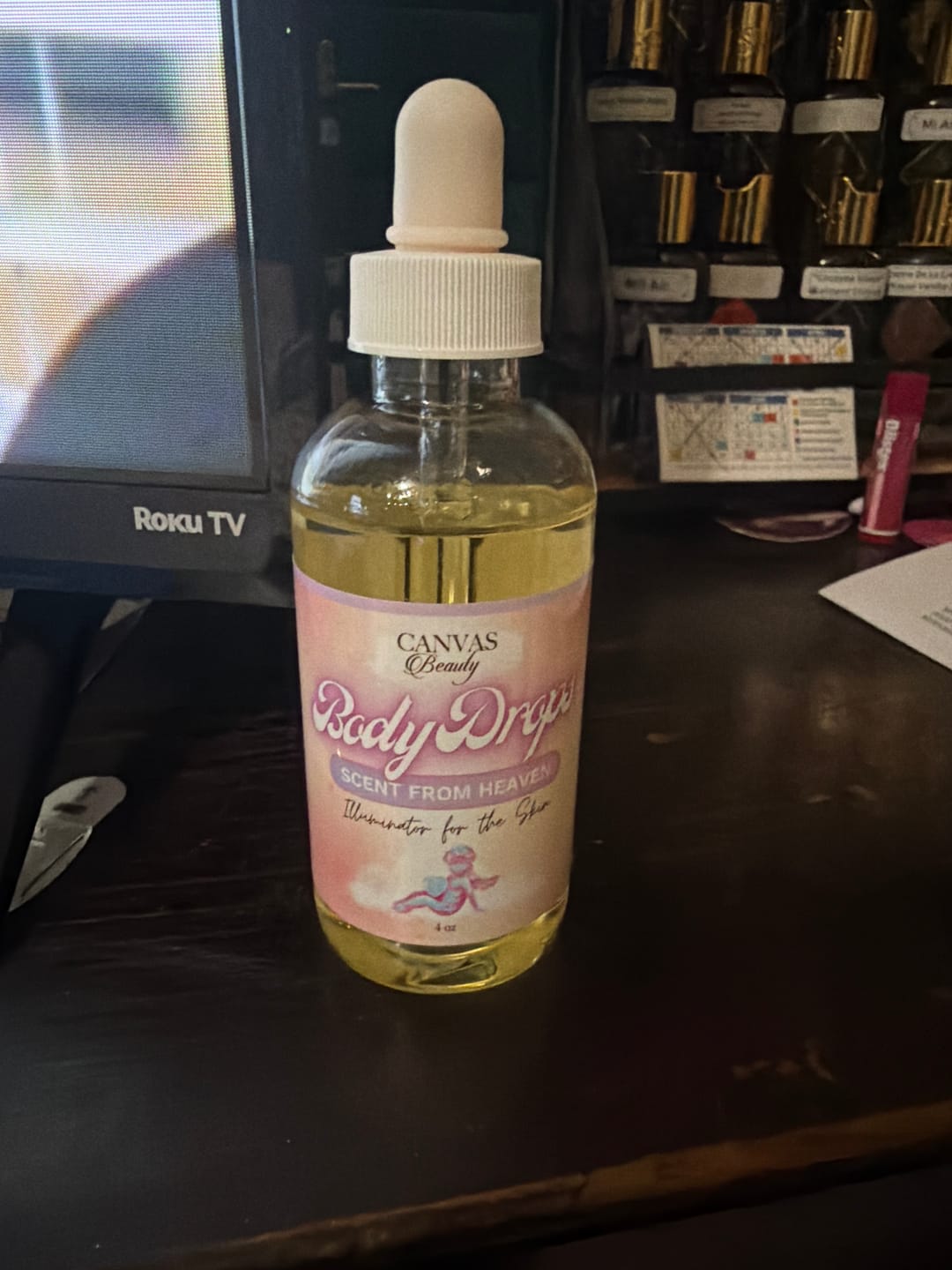 Customer photo review of BODY DROPS: SCENT FROM HEAVEN