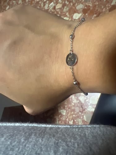 Customer photo review of Pulsera Círculo Inicial