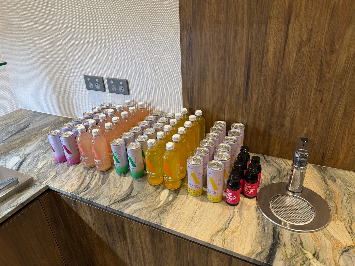 Customer photo review of The Brain & Gut Soda⁺ Raspberry Lemonade