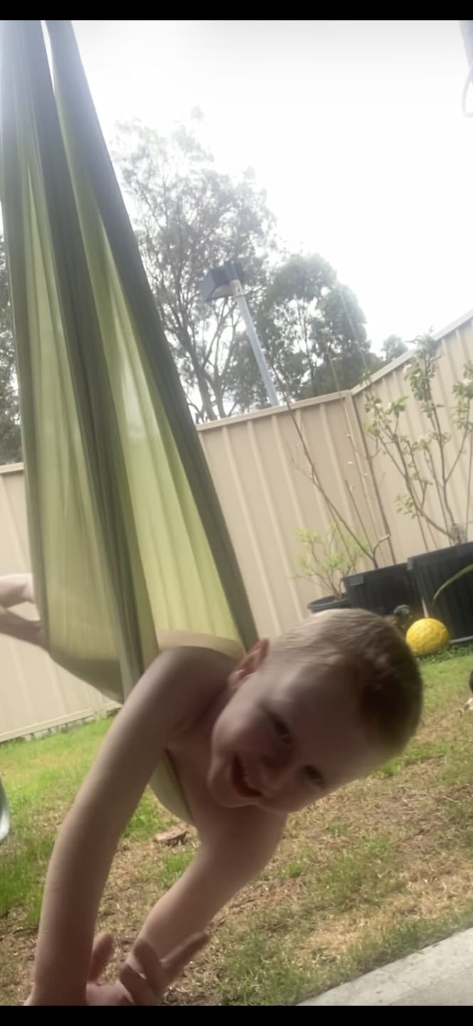 Customer photo review of NeuroCalm™ Premium Sensory Swing