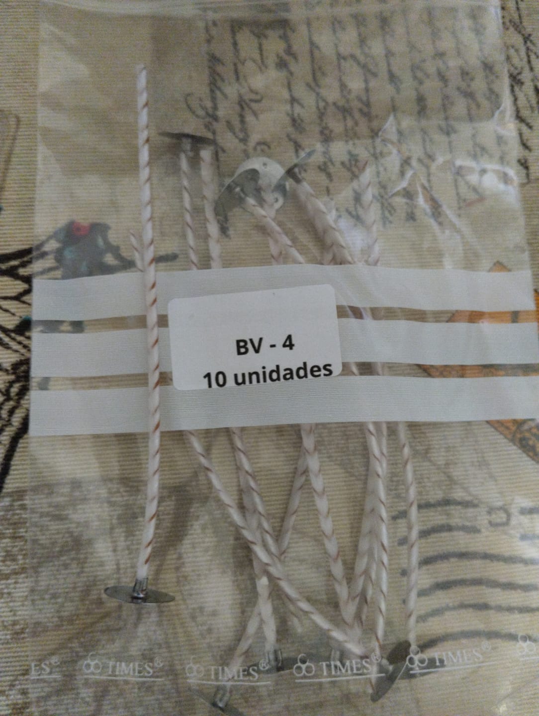 Customer photo review of MECHAS PARA VELAS ENCERADAS Y CORTADAS A MEDIDA