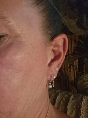 Customer photo review of Cajita Joyas - Nude Beige