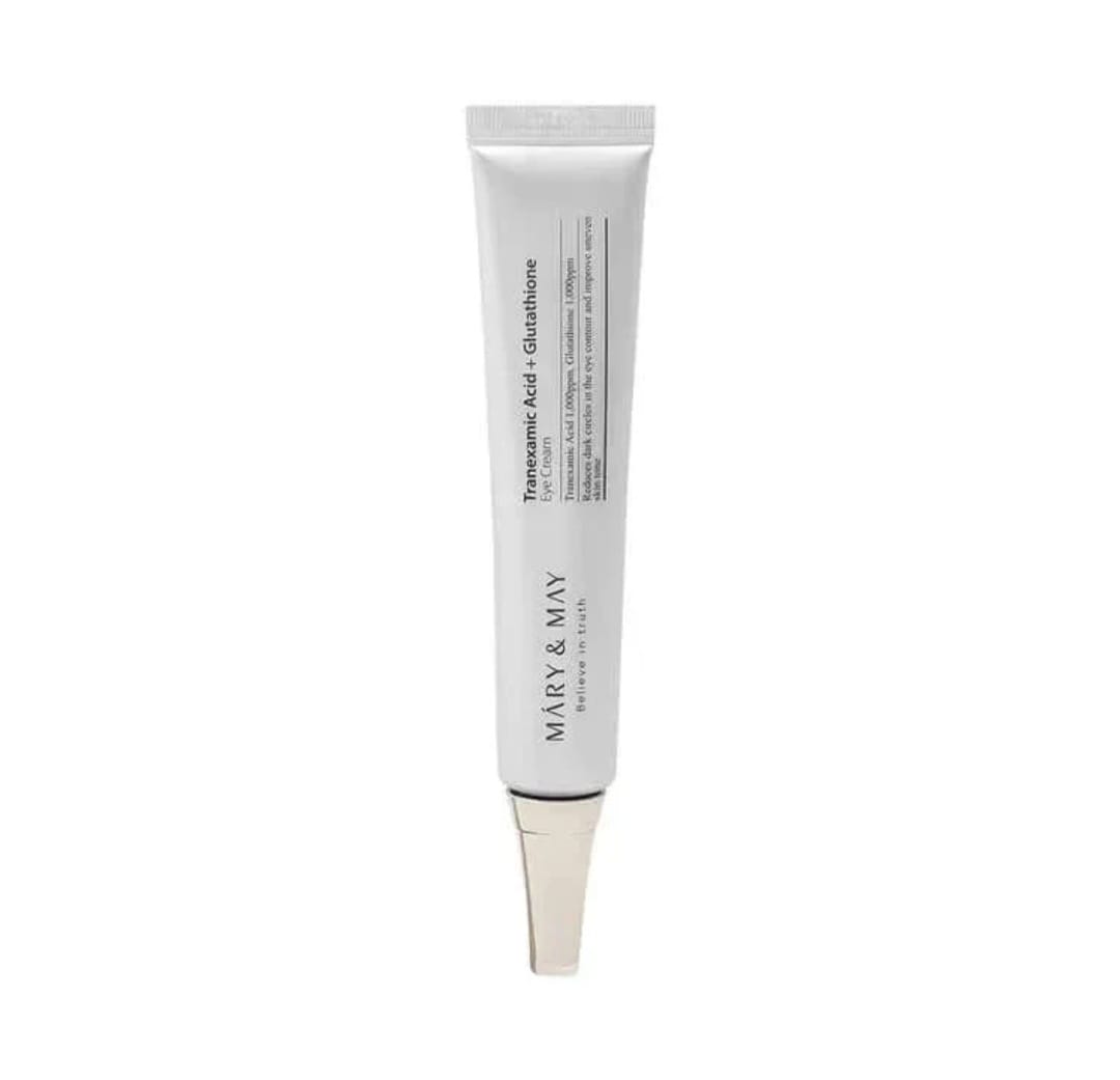 Customer photo review of Balinošs krēms ādai ap acīm ar traneksāmskābi Mary&May Tranexamic Acid Glutathion Eye Cream