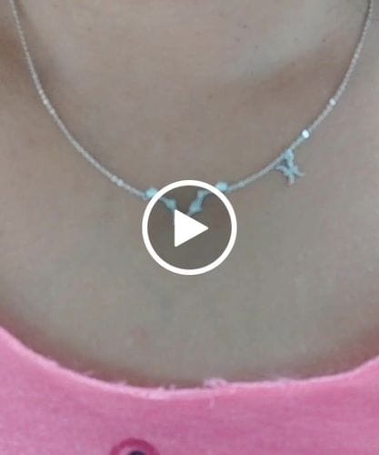 Customer photo review of Collar Constelaciones del Zodiaco
