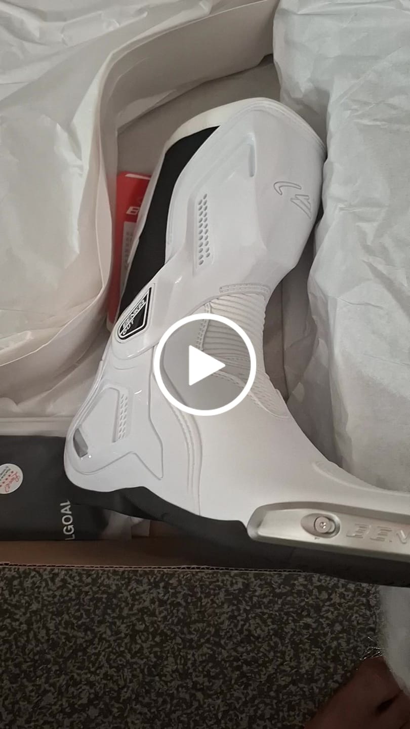 Customer video review of Motorcycle Riding Boots White