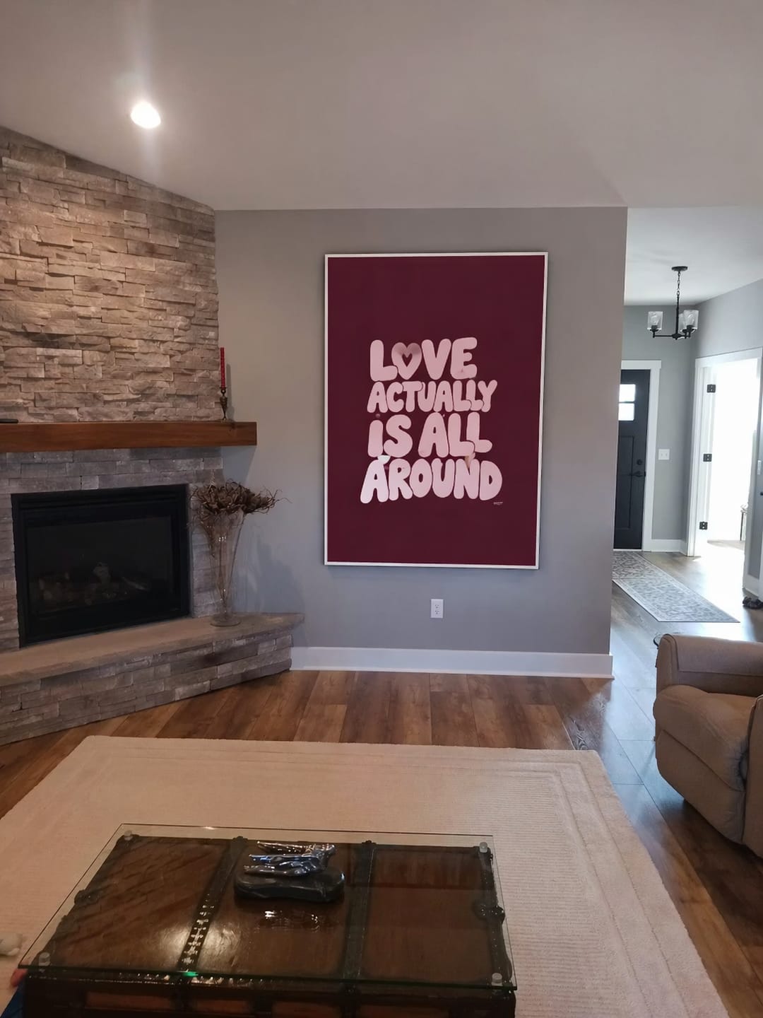 Customer photo review of Analog Soul Vinyl Record Print
