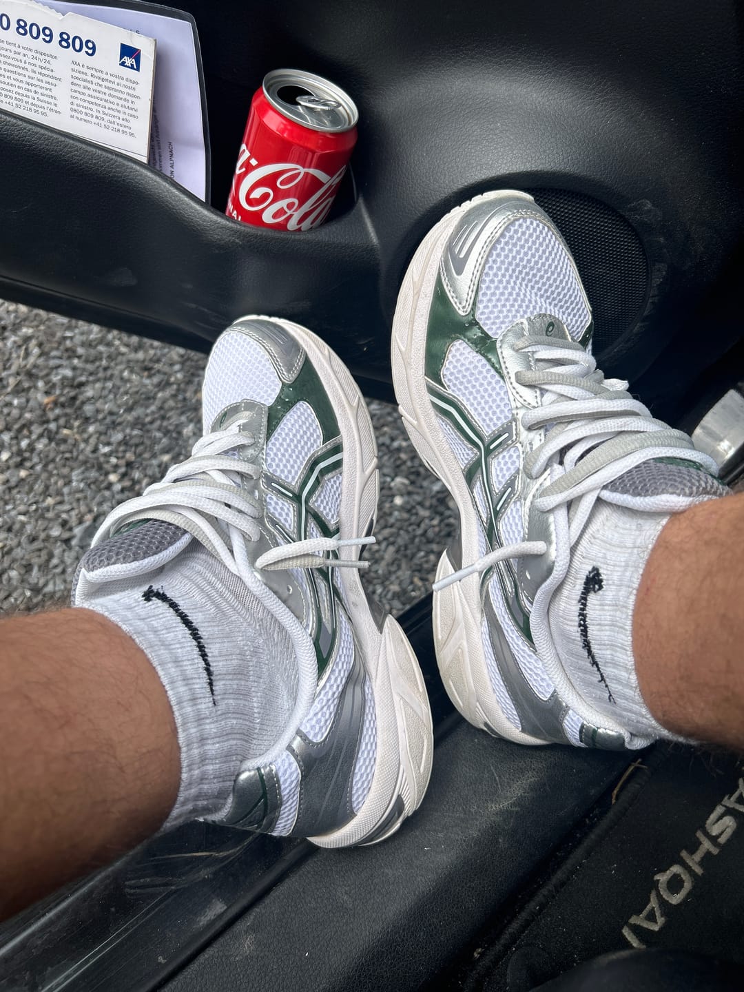 Customer photo review of GEL-1130 Forest Night - Double Laces
