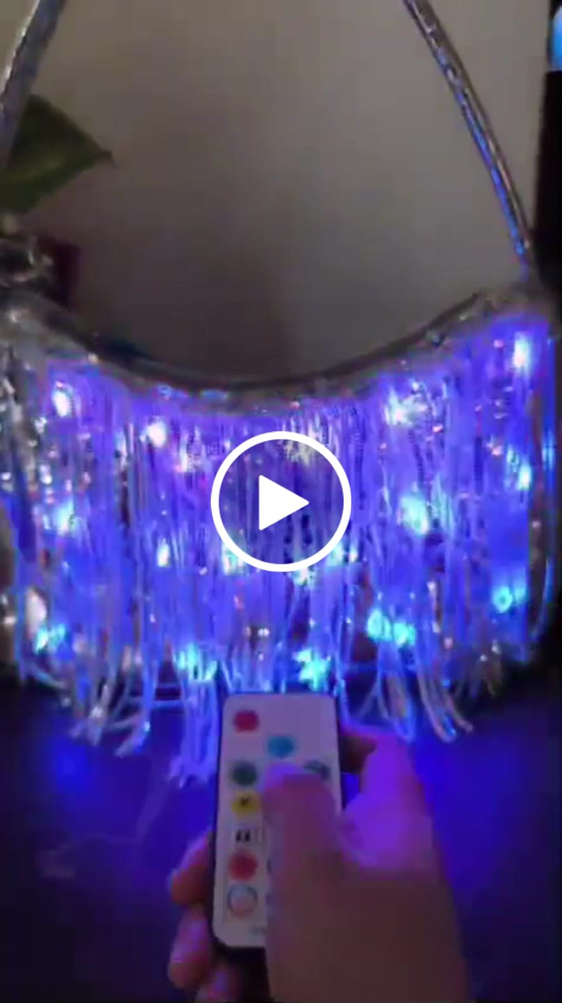 Customer video review of LED Fringe Purse
