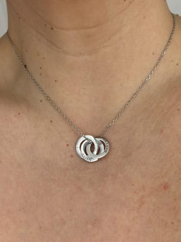 Customer photo review of Collar Amity - Personalizado