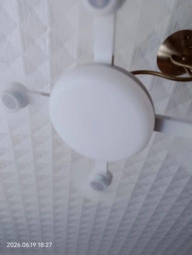 Customer photo review of Calviro AirGlow™ Plafondventilator