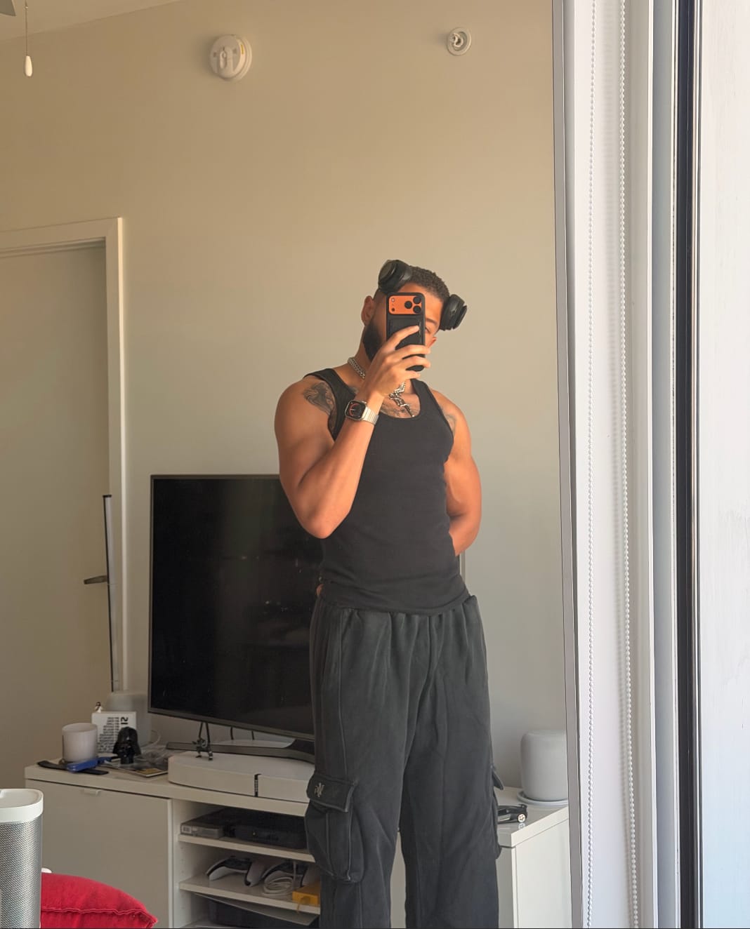 Customer photo review of 2131 - Batman Armored Sweats