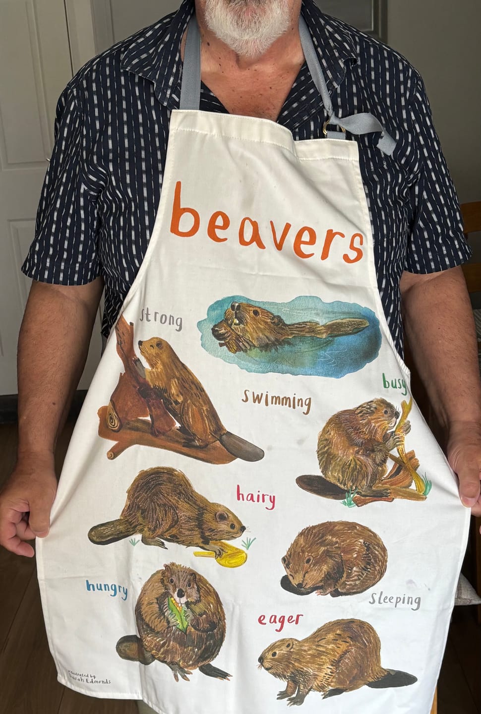 Customer photo review of Beavers Apron