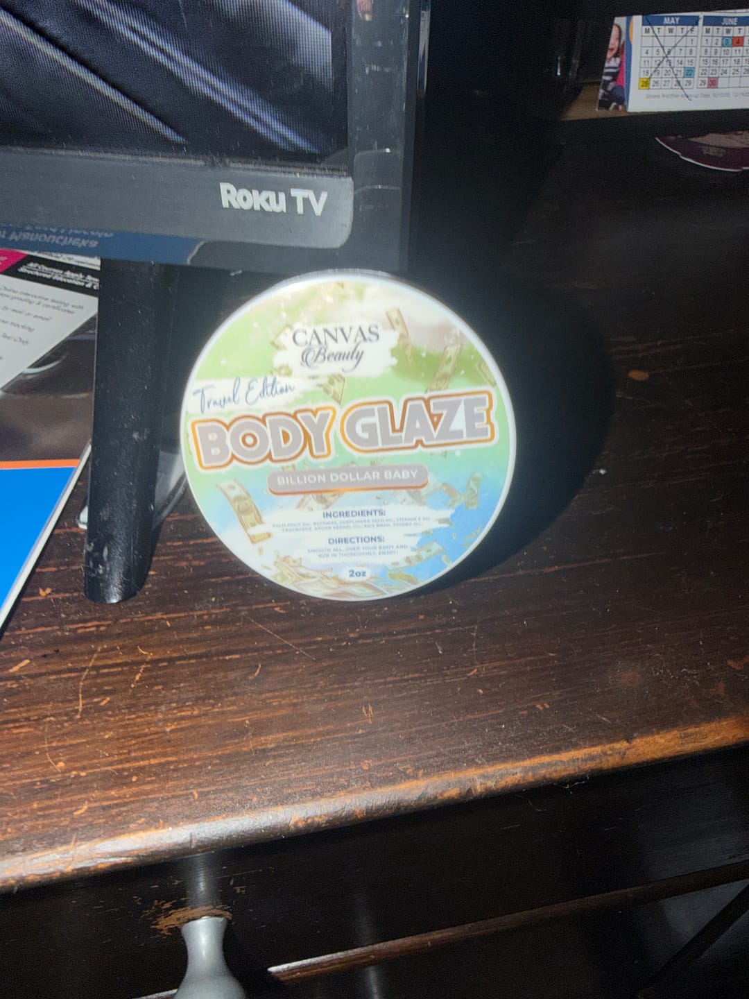 Customer photo review of (NEW) TRAVEL GLAZE: BILLION DOLLAR BABY
