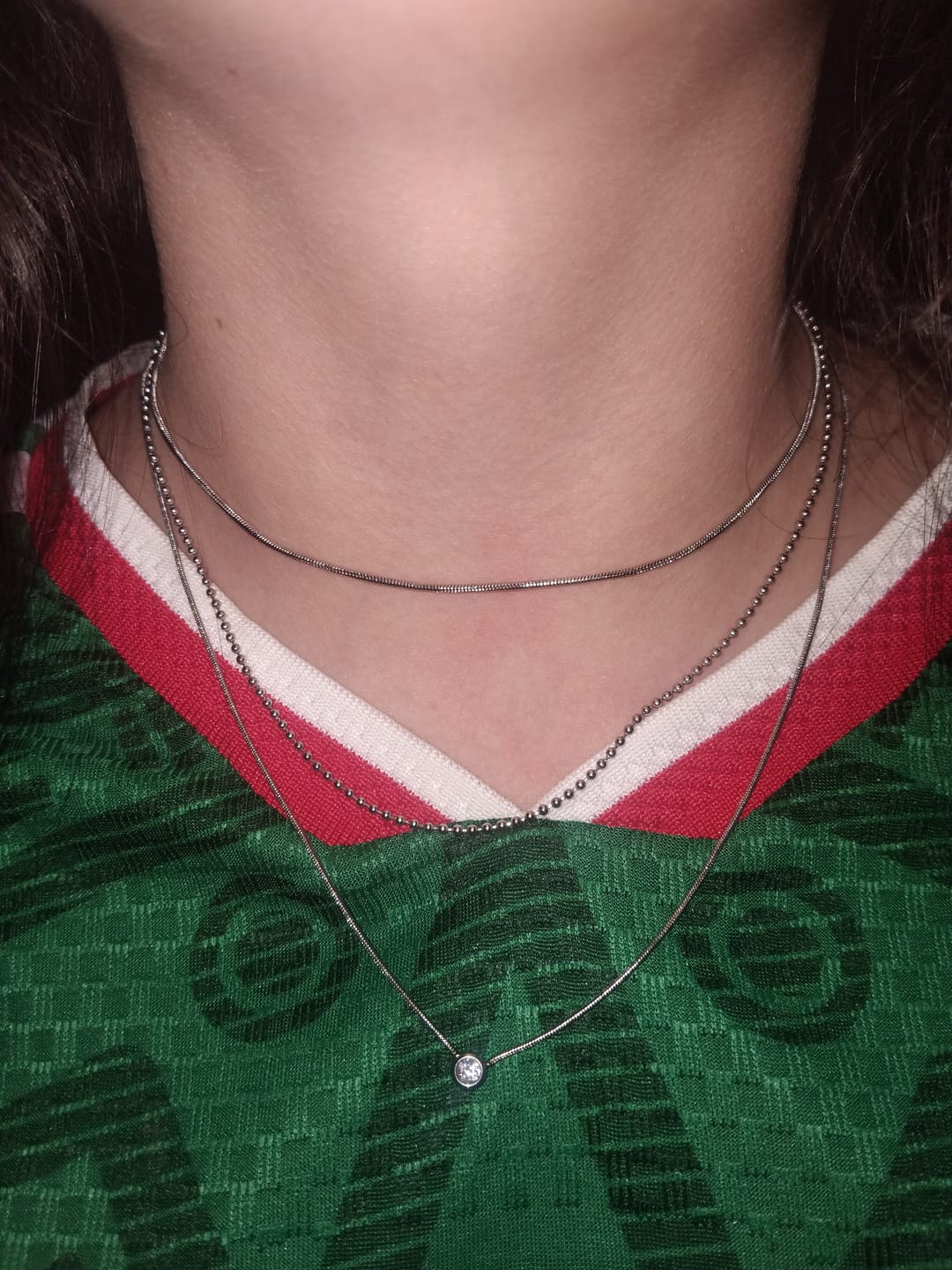 Customer photo review of Collar Sonya Plata