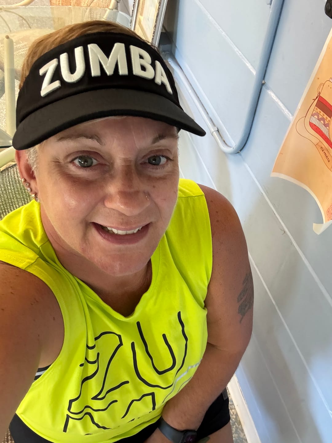 Customer photo review of Zumba Core Visor